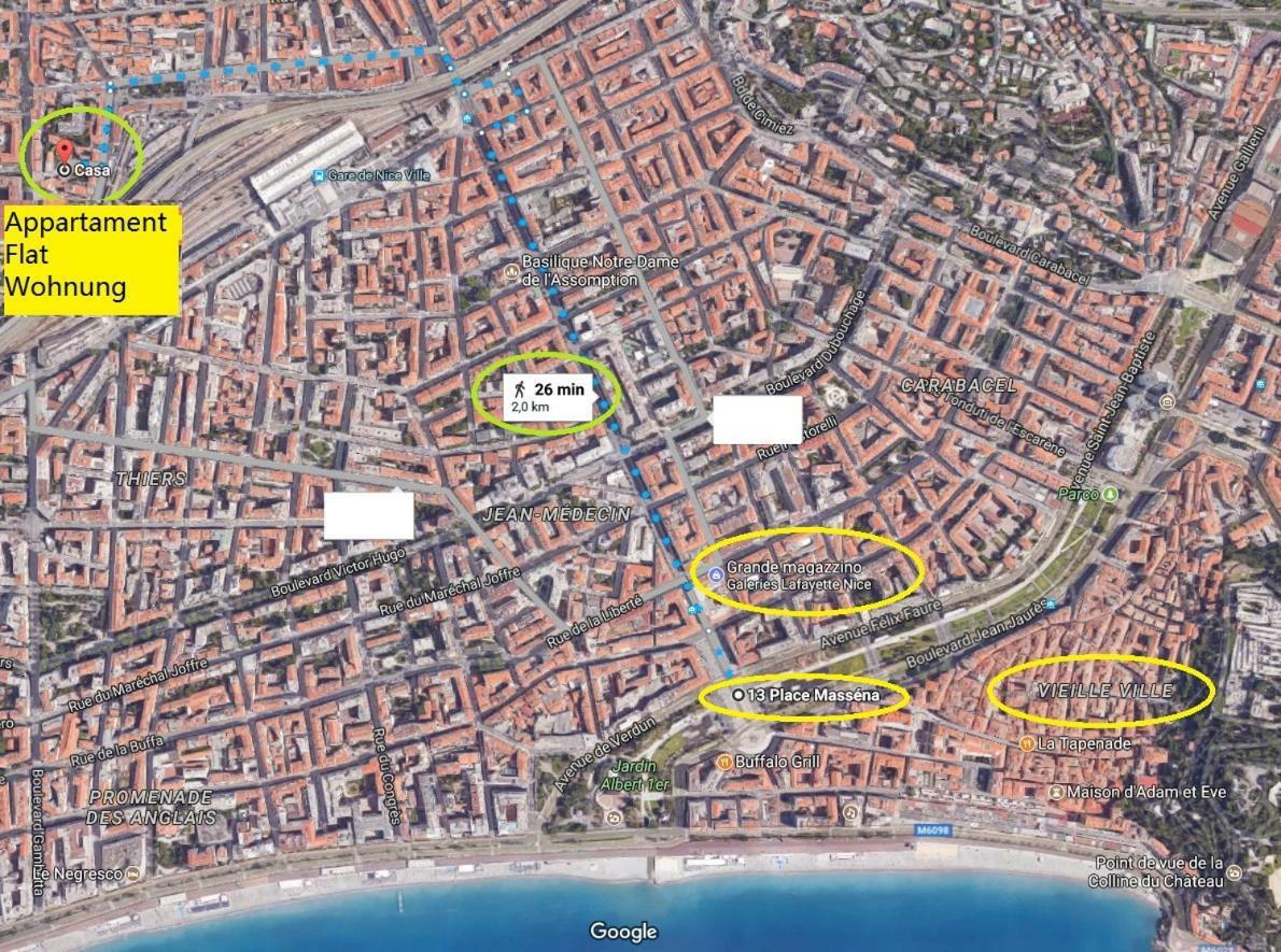 Nice/Nizza : Apartment ภายนอก รูปภาพ